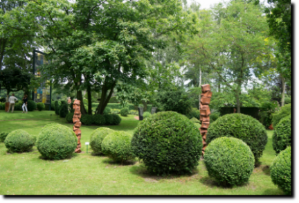 Skulpturen, Gartenskulpturen